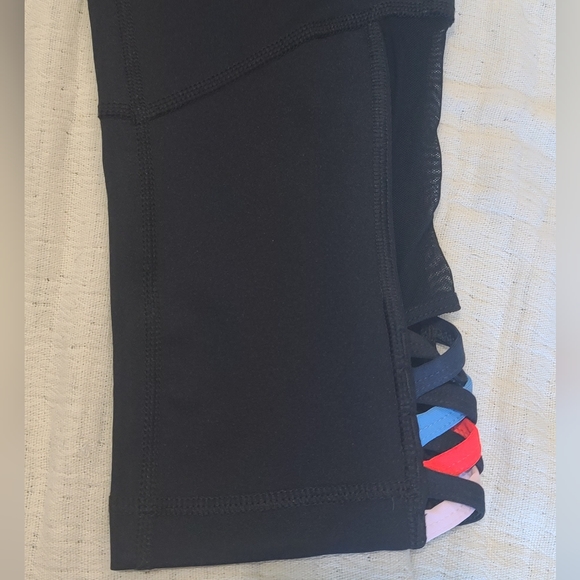 Fila Navy Blue Sport Leggings with Mesh Detailing - Picture 3 of 9